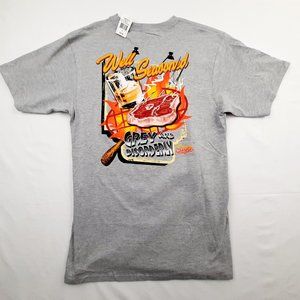 Grey & Disorderly Mens T-Shirt Size Medium Gray KK16